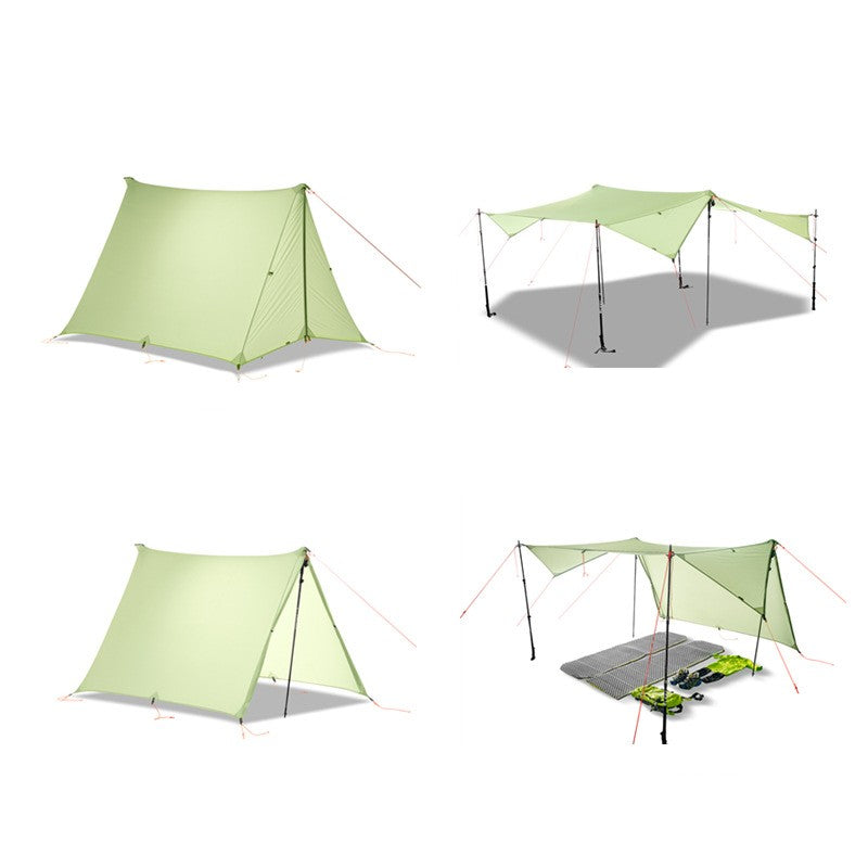 Double Silicon Fabric Rain Proof Sunshade Tent - EDC Italia