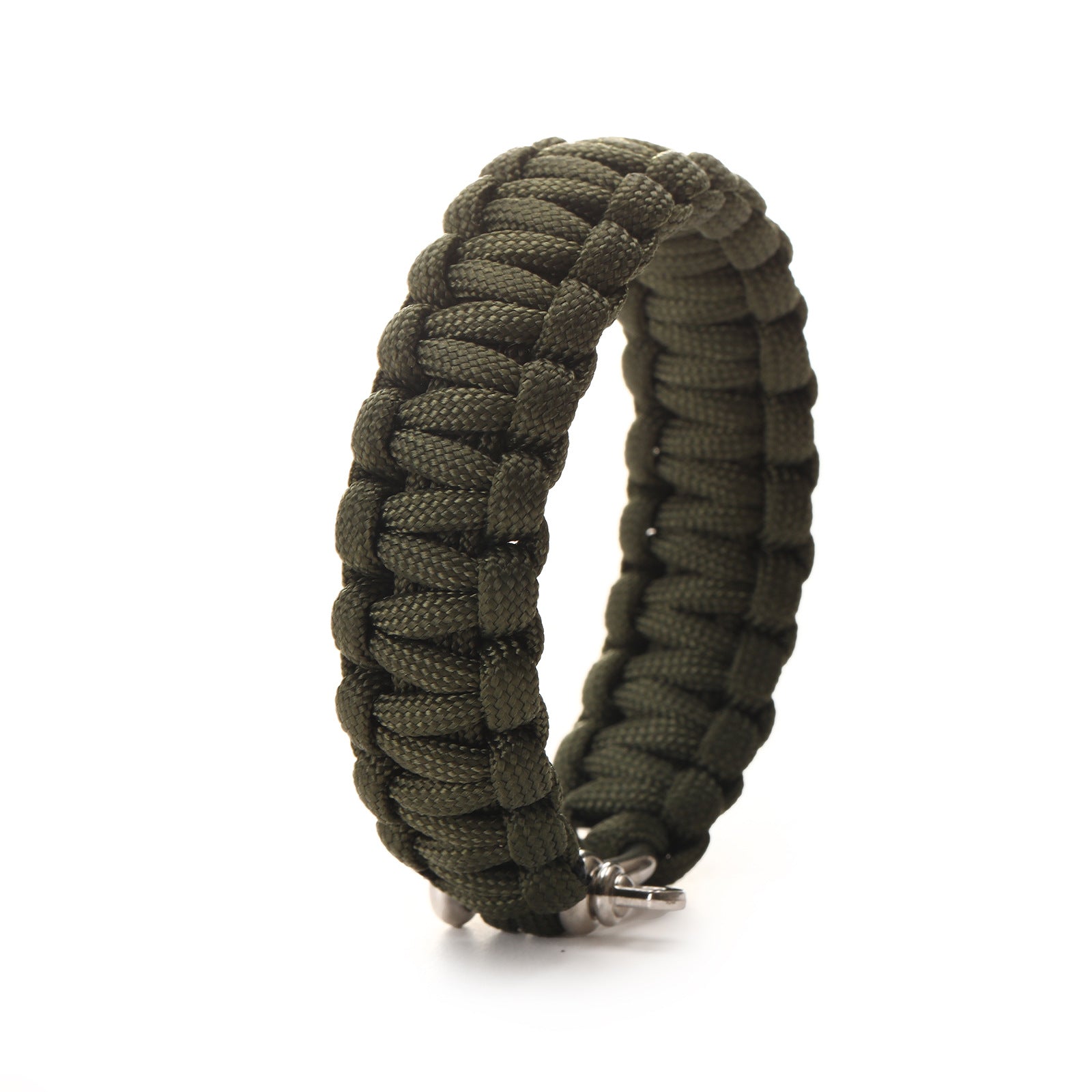Outdoor O-buckle Paracord Bracelet Seven-core Umbrella Rope Woven Survival Bracelet