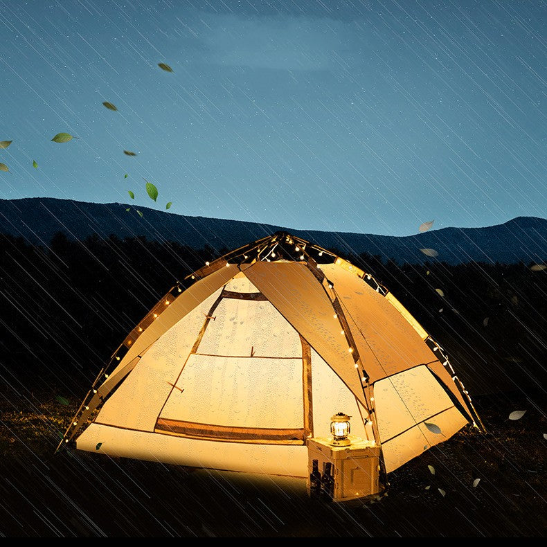 Outdoor Fully Automatic Pop Open Camping Sunscreen Rain Easy Storage Folding Tent - EDC Italia