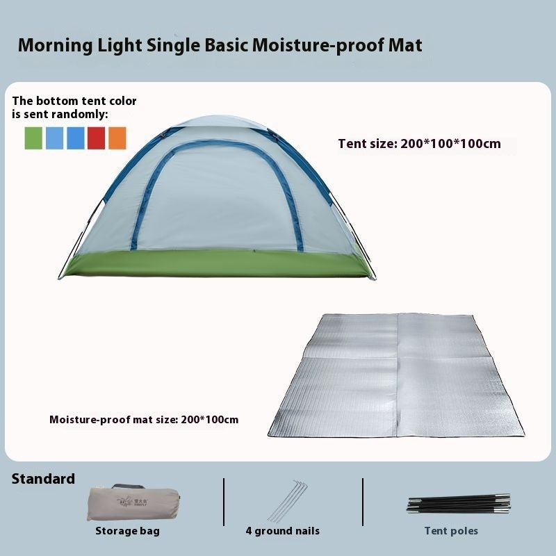 Outdoor Manual Tent Outdoor Camping Single Person Portable Simple Sun Protection Anti Mosquito Park Indoor Beach - EDC Italia
