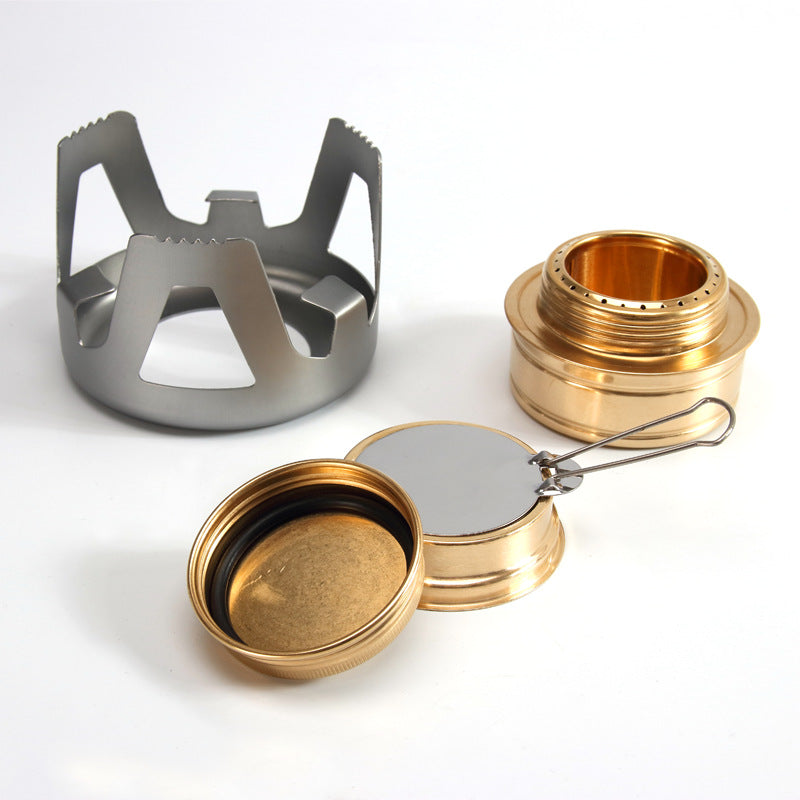 Outdoor Picnic Alcohol Vaporization Portable Camping Stove - EDC Italia