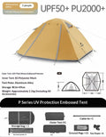 Single And Double Hiking Tent Ultra-light Outdoor Camping - EDC Italia