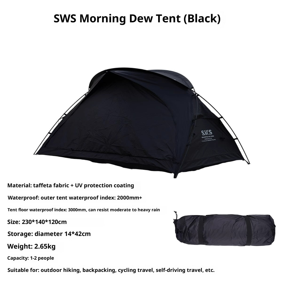 Sphere-shaped Tent Inner Tent Outdoor Waterproof Shelter - EDC Italia