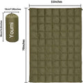 Outdoor Portable Down Multifunctional Shawl Camping Blanket - EDC Italia