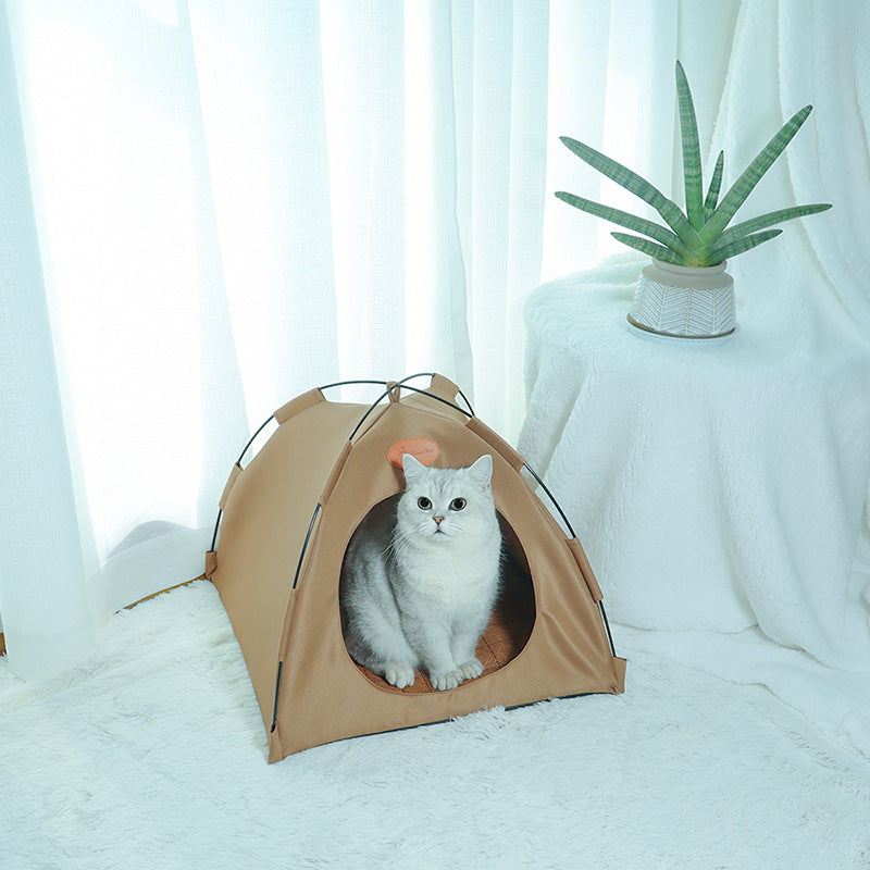 Foldable Cat Outdoor Canvas Tent - EDC Italia