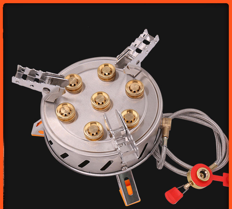 Camping Stove 7-burner Outdoor Stove - EDC Italia