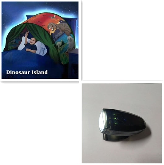 Folding children's tent Starry tent Fantasy tent Indoor bed mosquito net - EDC Italia