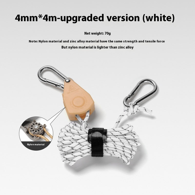 Outdoor Pulley Adjuster Tent Fixator - EDC Italia