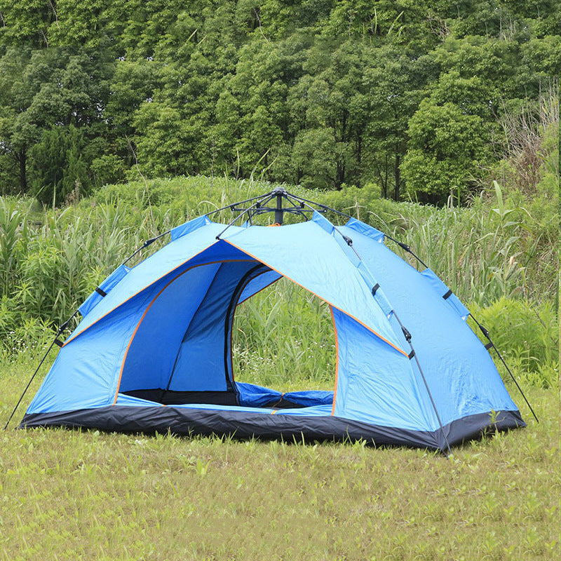Outdoor Automatic Quick-opening Double-decker Camping Tent - EDC Italia
