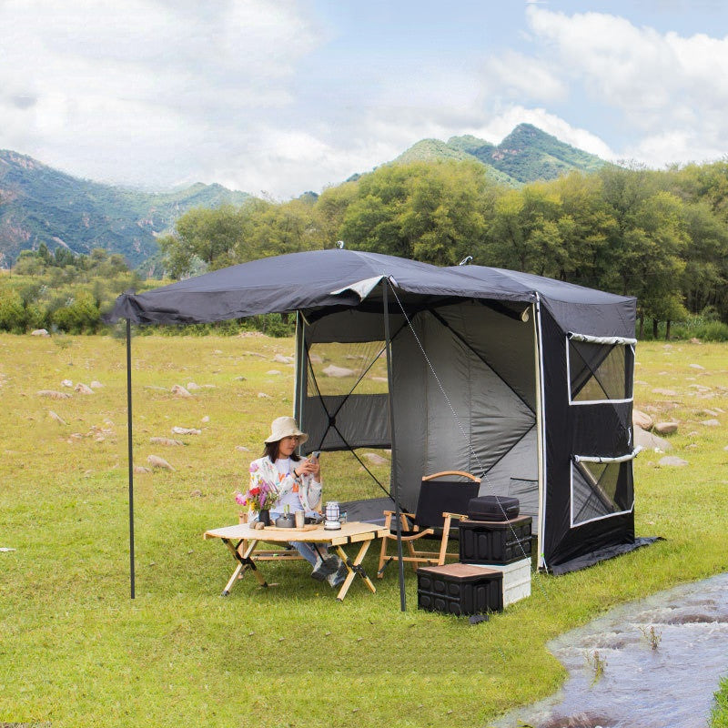 Rear Extension Tent Canopy Portable Multi-function - EDC Italia