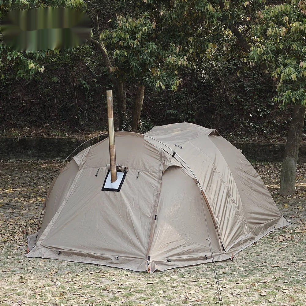 Outdoor Camping Tunnel Tent With Extendable Dome - EDC Italia