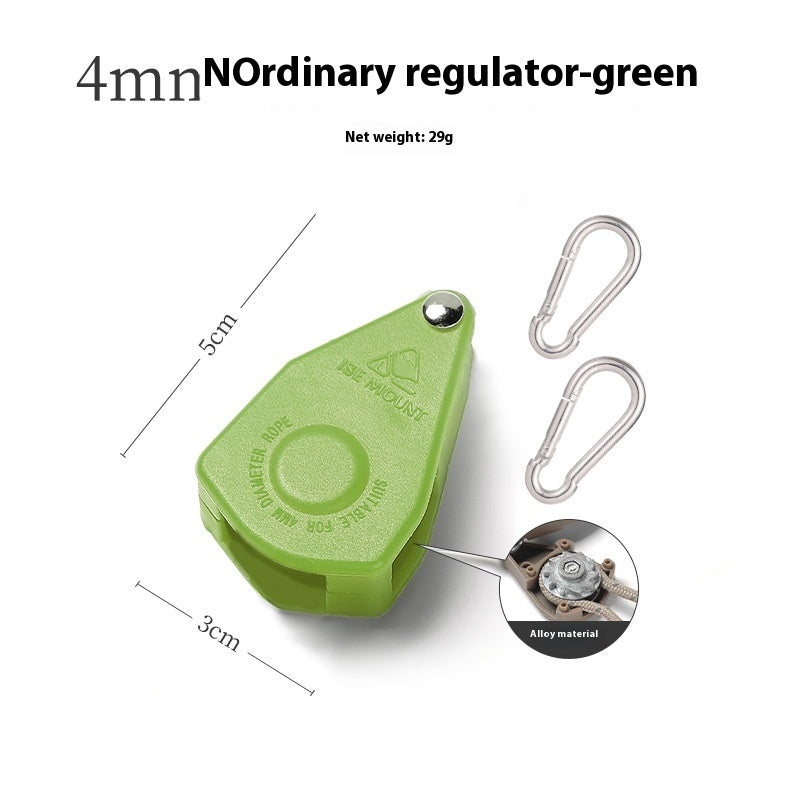 Outdoor Pulley Adjuster Tent Fixator - EDC Italia