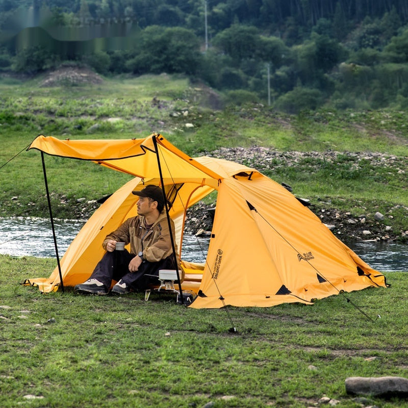 Portable Four-Season Tent, Winter-Proof, Rain-Resistant, For High Mountains - EDC Italia