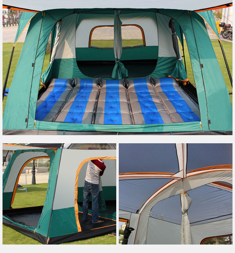 Two Rooms And One Hall Big Tent Outdoor Camping - EDC Italia