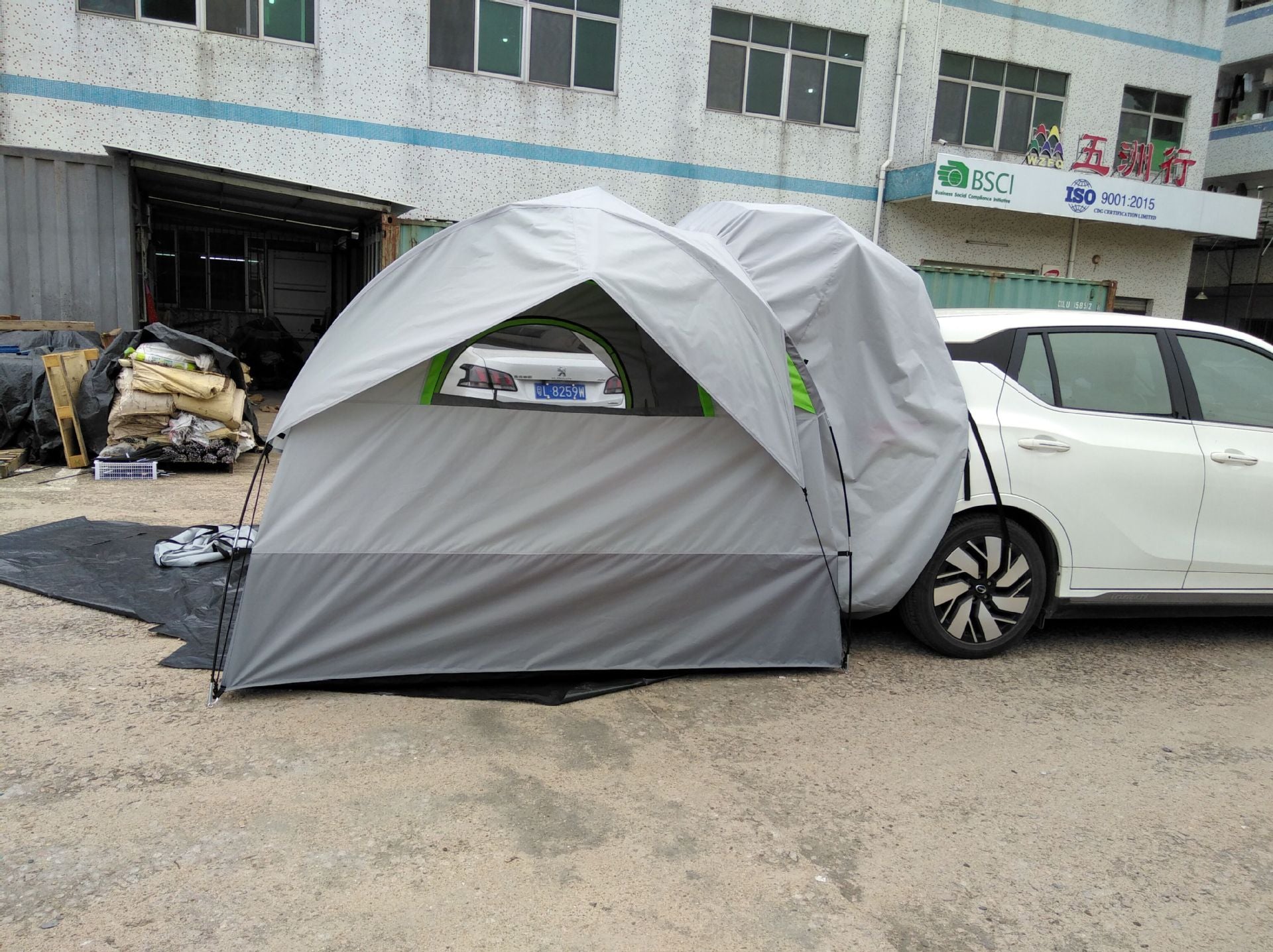 Outdoor Car Rear Double Tent Multifunctional Sunshade - EDC Italia