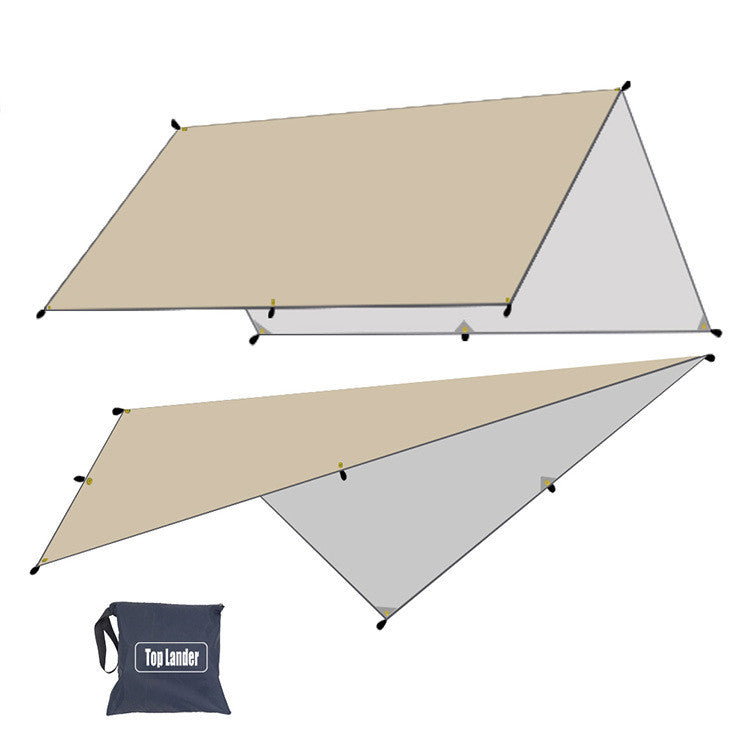 Canopy Outdoor Tent Portable Camping Square Plaid - EDC Italia