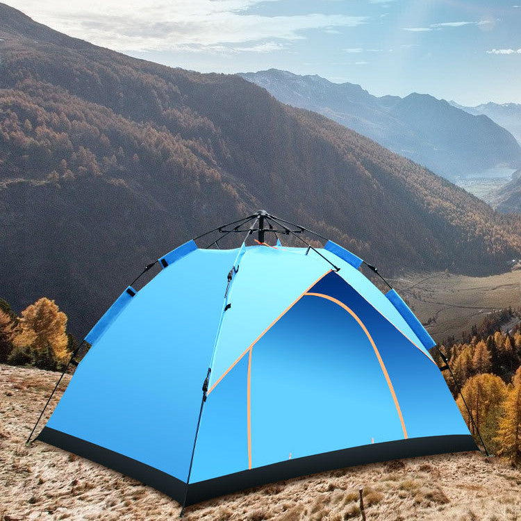 Camping Outdoor Travel Double-decker Automatic Tent - EDC Italia