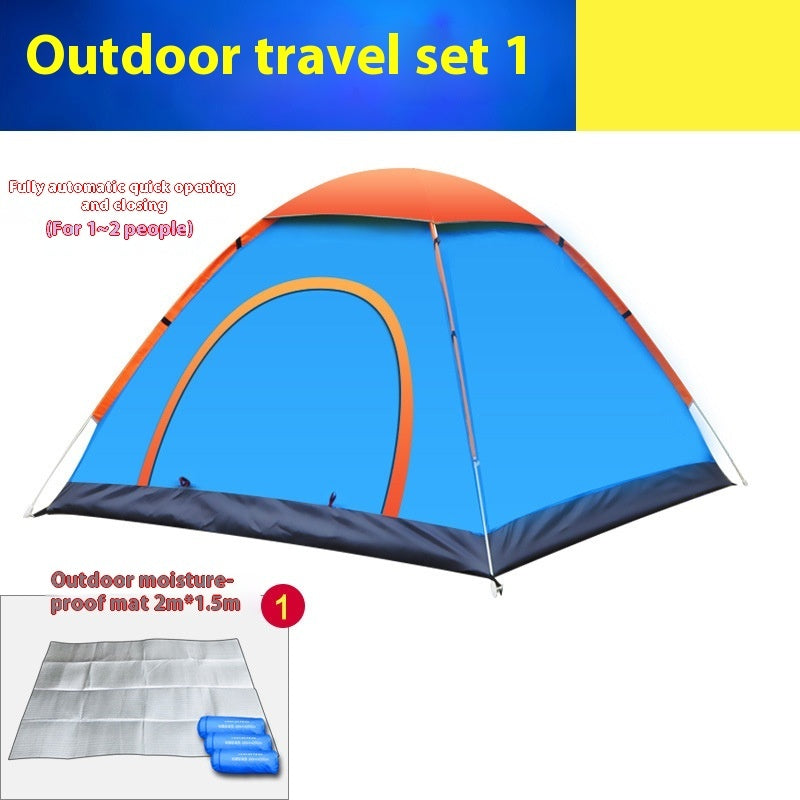 Automatic Double Multi-person Camping Camping Double-door Tent - EDC Italia