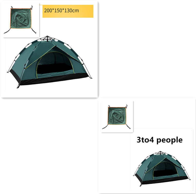 Automatic Tent Spring Type Quick Opening Sunscreen - EDC Italia