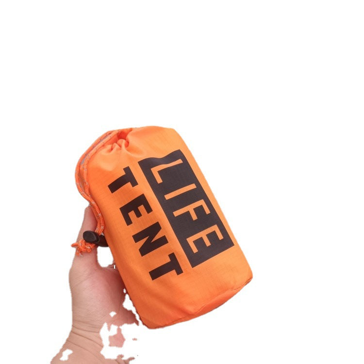 Outdoor Orange Emergency Tent PE - EDC Italia