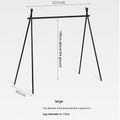 Outdoor Camping Aluminum Alloy Large Foldable Portable Clothes Drying Rack For Camping Travel Triangle - EDC Italia
