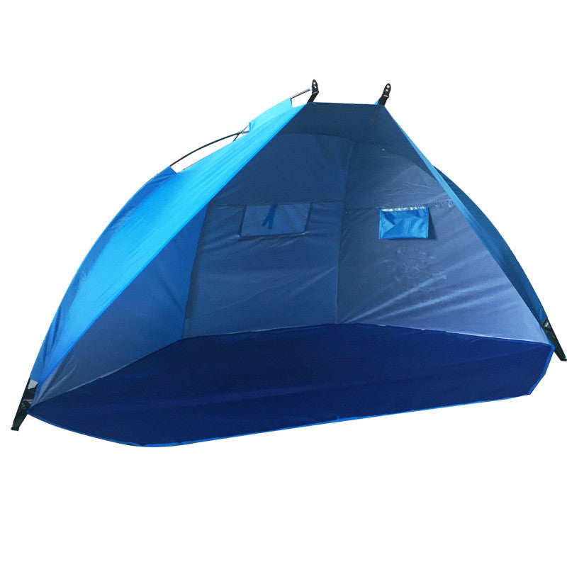 Easy Camping Tent With Outdoor Sun Shade - EDC Italia