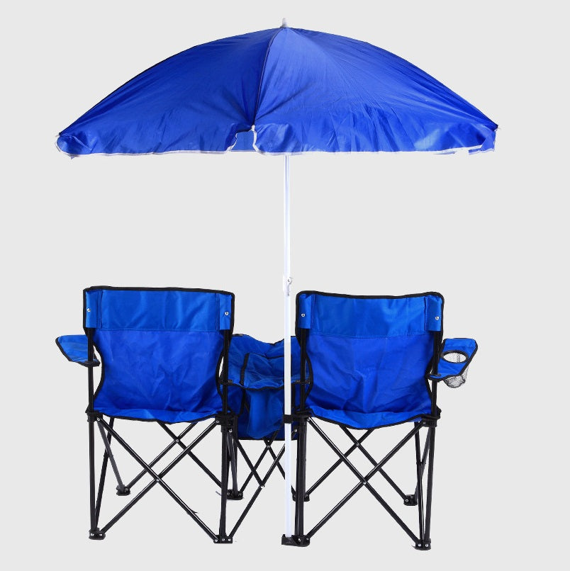 Outdoor Double Portable Camping Folding Chair - EDC Italia