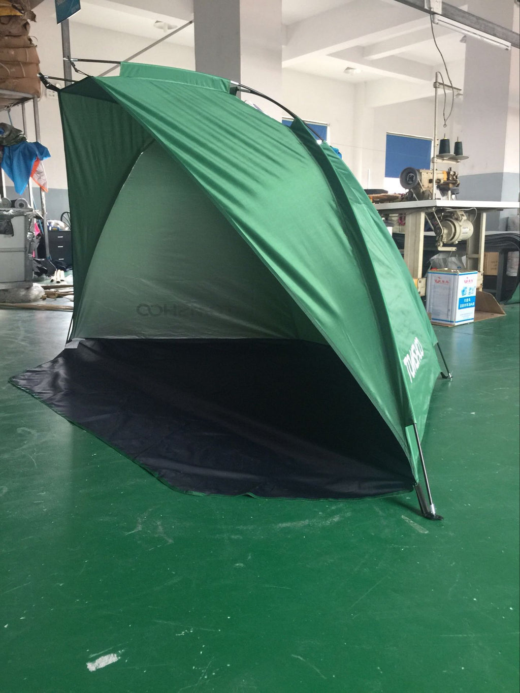 Easy Camping Tent With Outdoor Sun Shade - EDC Italia