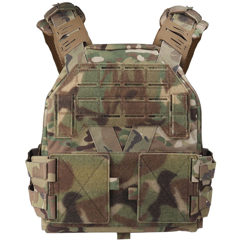 Camouflage Multi-functional Protective Tactical Vest For Outdoor CS Airsoft Quick Release Tactical Vest