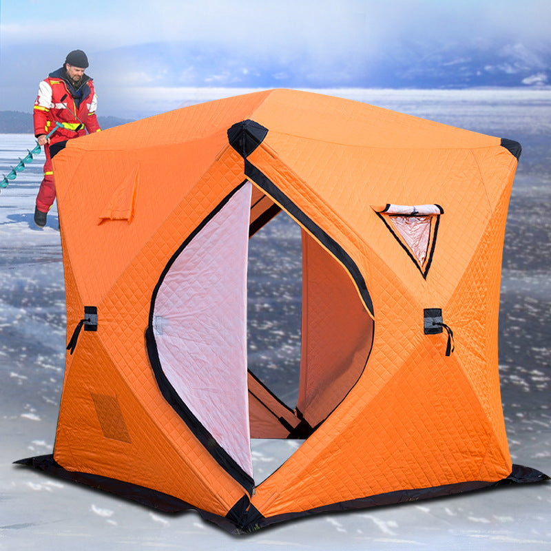Large Yurt Red Camouflage Warm Tent - EDC Italia