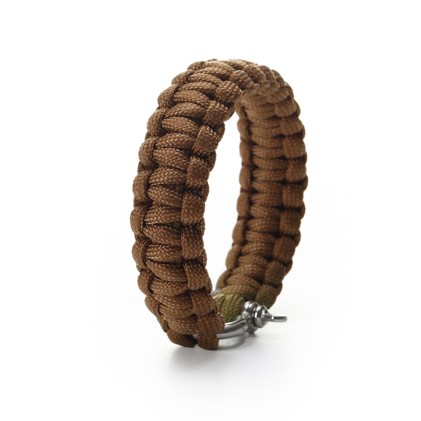 Outdoor O-buckle Paracord Bracelet Seven-core Umbrella Rope Woven Survival Bracelet
