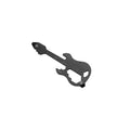Guitar Fine Blanking EDC Tool Card Stainless Steel Portable