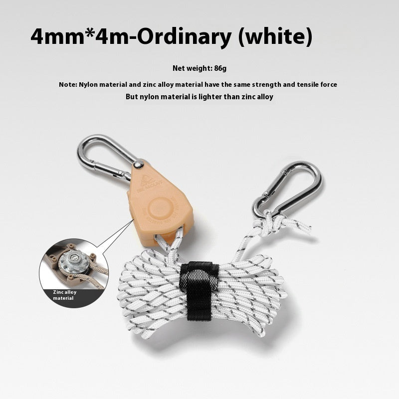 Outdoor Pulley Adjuster Tent Fixator - EDC Italia