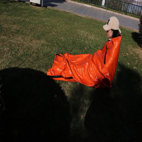 Outdoor Emergency Survival Sleeping Bag Portable Emergency Blanket Hiking