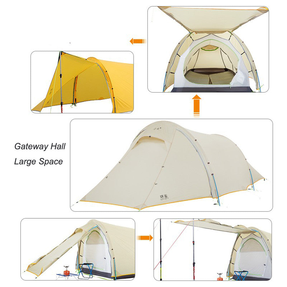 Wind-driven Outdoor Camping Mountaineering Tent For Two People - EDC Italia