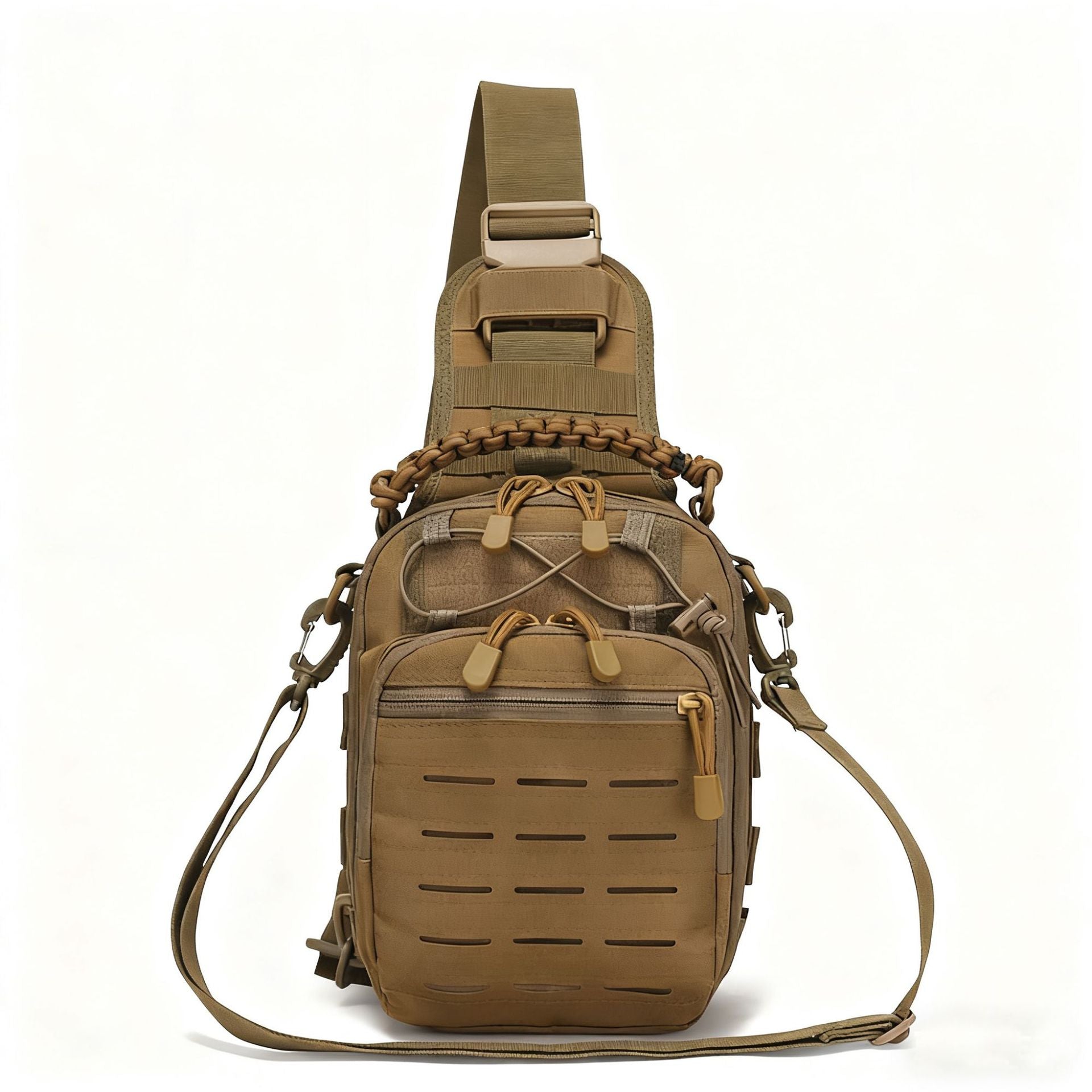 Camouflage Tactical Laser Chest Pack Portable Outdoor Cycling Bag