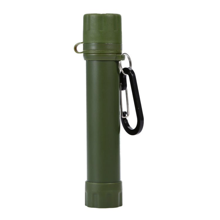 Emergency Survival Equipment Outdoor Portable Life Direct Drinking Straw Filter Outdoor Water Purifier