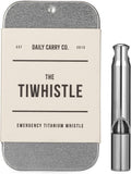 Titanium Alloy EDC Whistle Men's Pendant