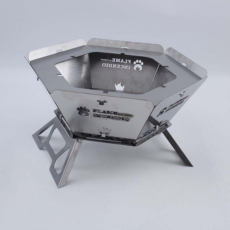 Portable Kebabs Outdoor Camping Charcoal Barbecue Grill - EDC Italia