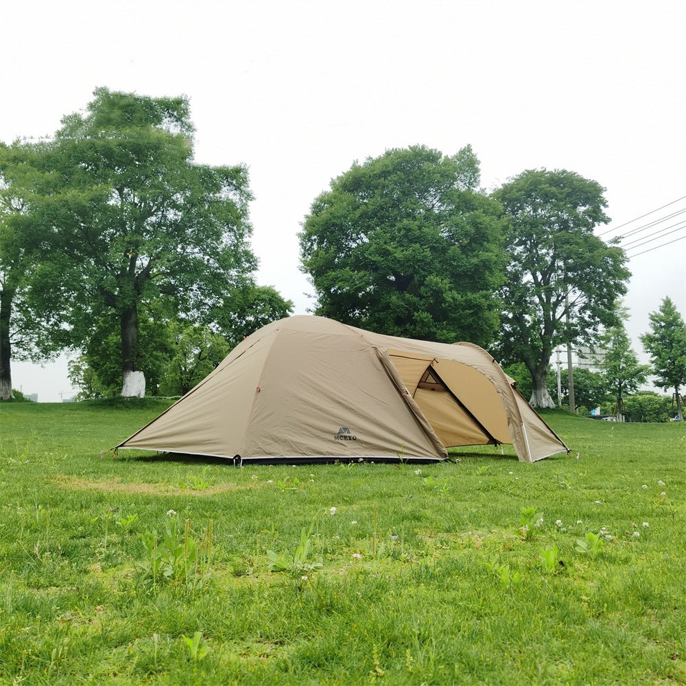 Camping Aluminum Pole Anti-Heavy Rain Water Family Tent Outdoor Equipment - EDC Italia