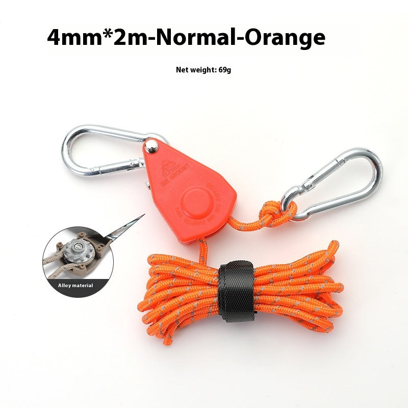 Outdoor Pulley Adjuster Tent Fixator - EDC Italia