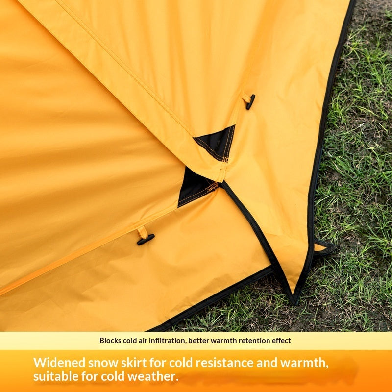 Portable Four-Season Tent, Winter-Proof, Rain-Resistant, For High Mountains - EDC Italia