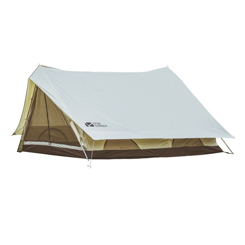 Exquisite Camping Outdoor Family Light Luxury Large Space Camping Cotton Tent - EDC Italia