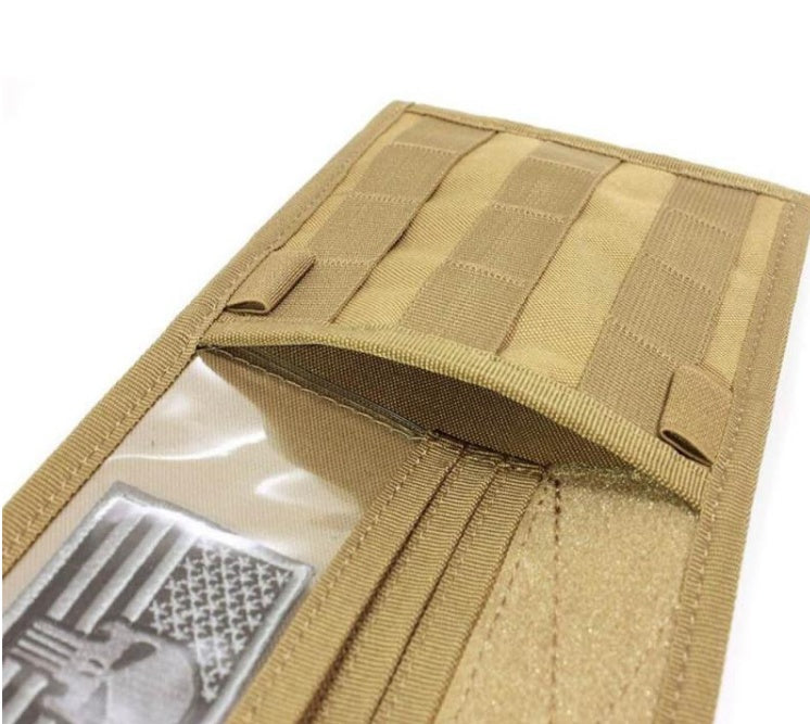 Sun Visor Clip For Tactical Vehicle Multifunctional ID Pack