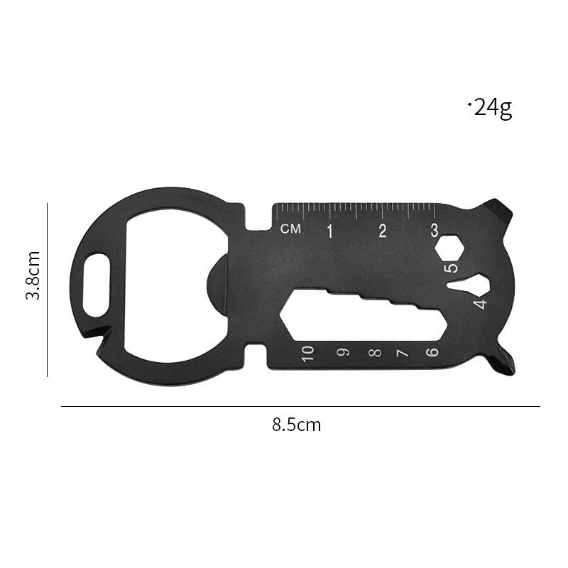 Outdoor Multifunctional EDC Tool Card Creative Bottle Opener
