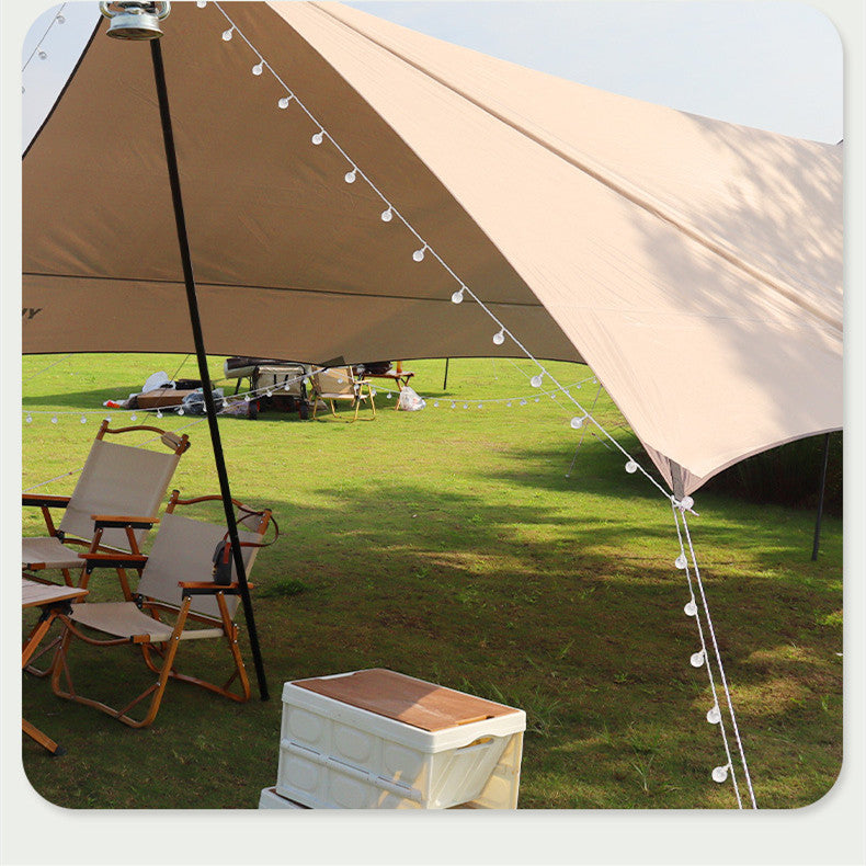 Oxford Cloth Camping Tent Sunshade And Rain Proof - EDC Italia