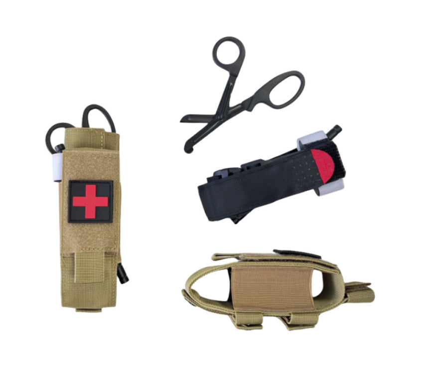 Portable Tactical Tourniquet Kit For Outdoor Use