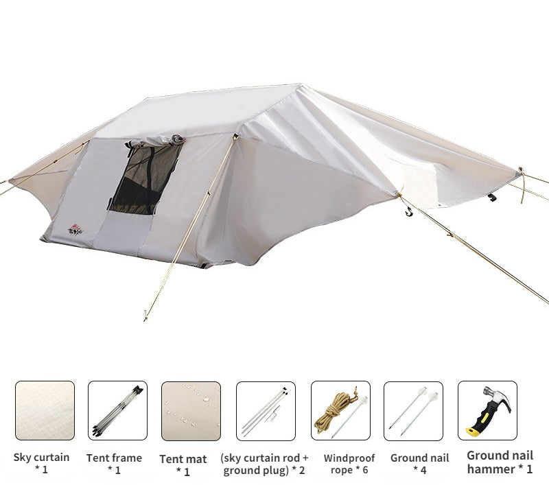 Outdoor Camping Off-site Two-person Tunnel Folding Tent - EDC Italia