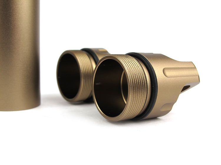 CNC All-metal Outdoor Survival Equipment EDC Sealed Tank
