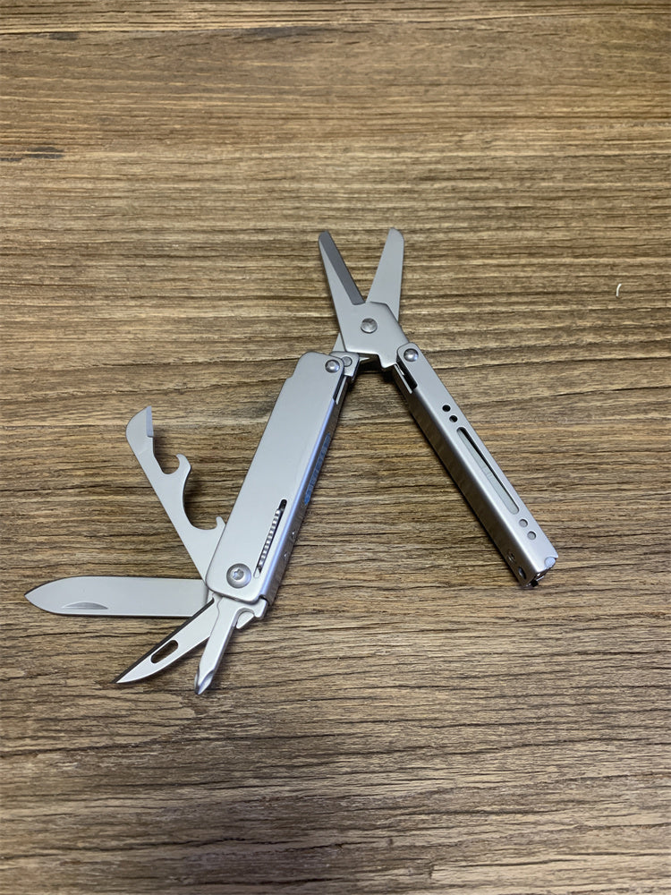 Mini Multi-functional Tool Scissors Portable Survival Knife And Scissors Screws
